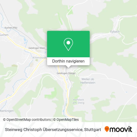 Steinweg Christoph Übersetzungsservice Karte