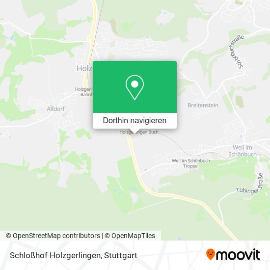Schloßhof Holzgerlingen Karte