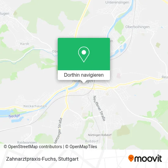 Zahnarztpraxis-Fuchs Karte