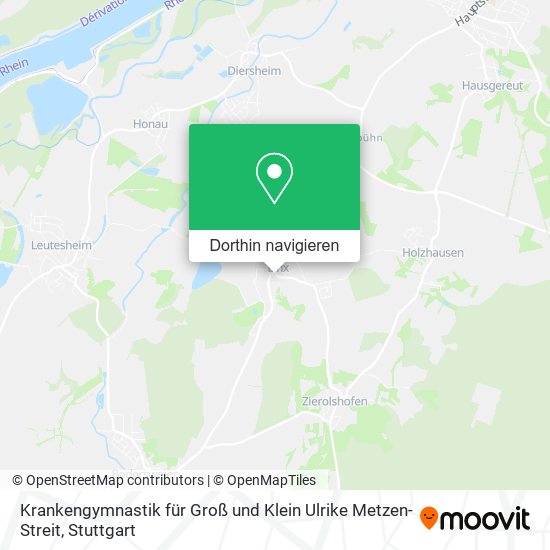 Krankengymnastik für Groß und Klein Ulrike Metzen-Streit Karte