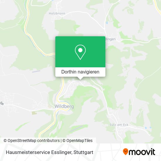 Hausmeisterservice Esslinger Karte