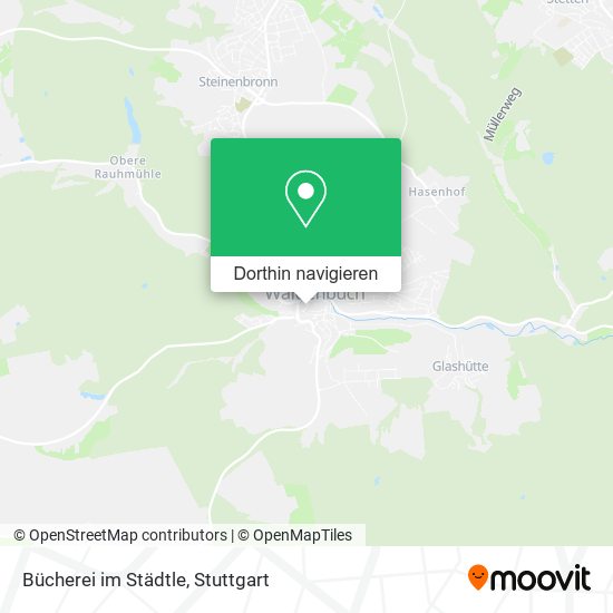 Bücherei im Städtle Karte