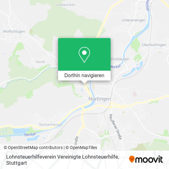 Lohnsteuerhilfeverein Vereinigte Lohnsteuerhilfe Karte