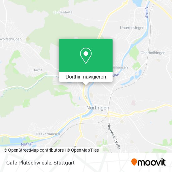 Café Plätschwiesle Karte