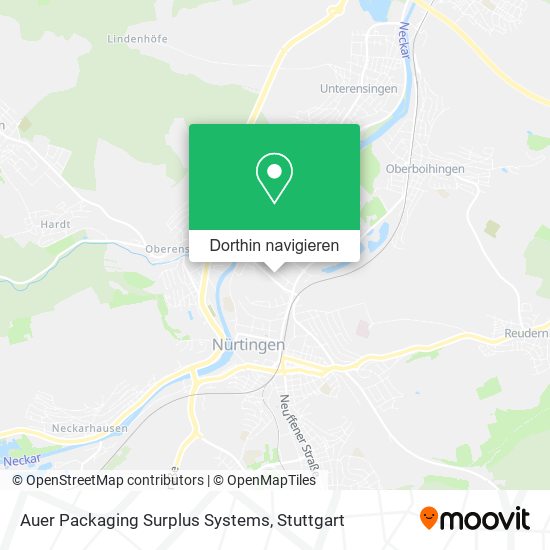 Auer Packaging Surplus Systems Karte