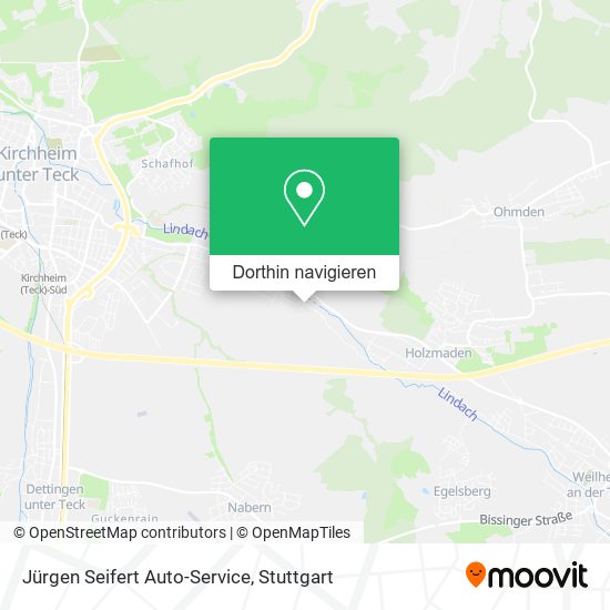 Jürgen Seifert Auto-Service Karte