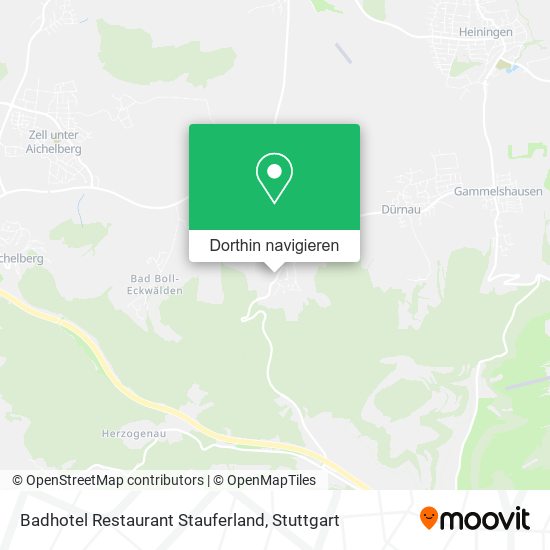 Badhotel Restaurant Stauferland Karte