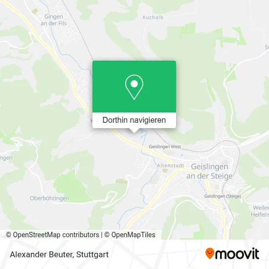 Alexander Beuter Karte