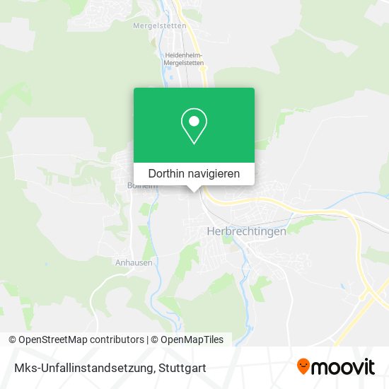 Mks-Unfallinstandsetzung Karte