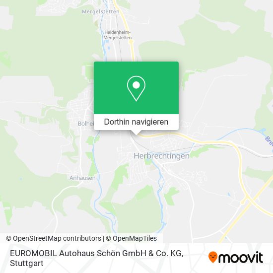 EUROMOBIL Autohaus Schön GmbH & Co. KG Karte
