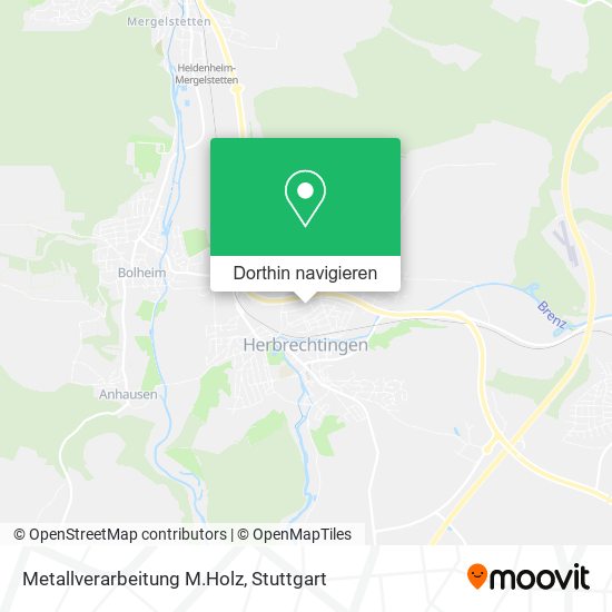 Metallverarbeitung M.Holz Karte
