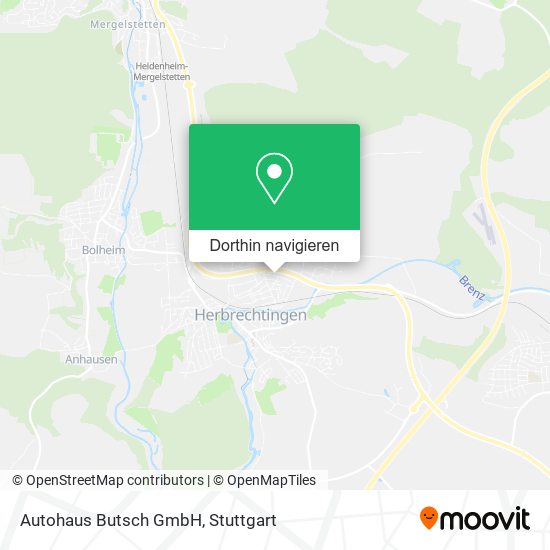 Autohaus Butsch GmbH Karte