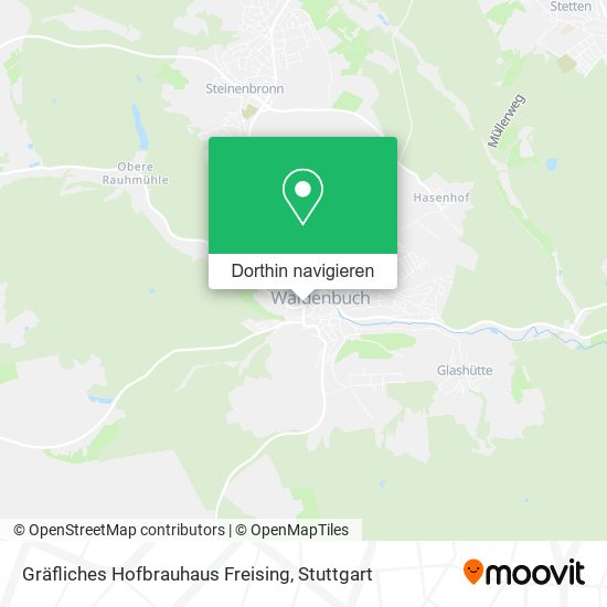 Gräfliches Hofbrauhaus Freising Karte
