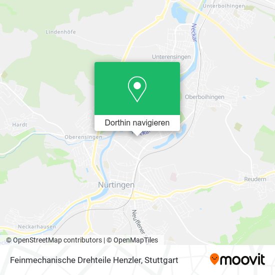Feinmechanische Drehteile Henzler Karte