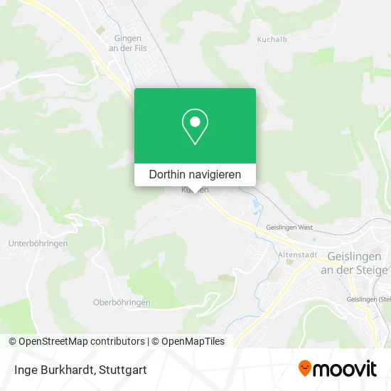 Inge Burkhardt Karte