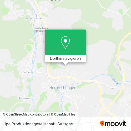 Ipe Produktionsgesellschaft Karte
