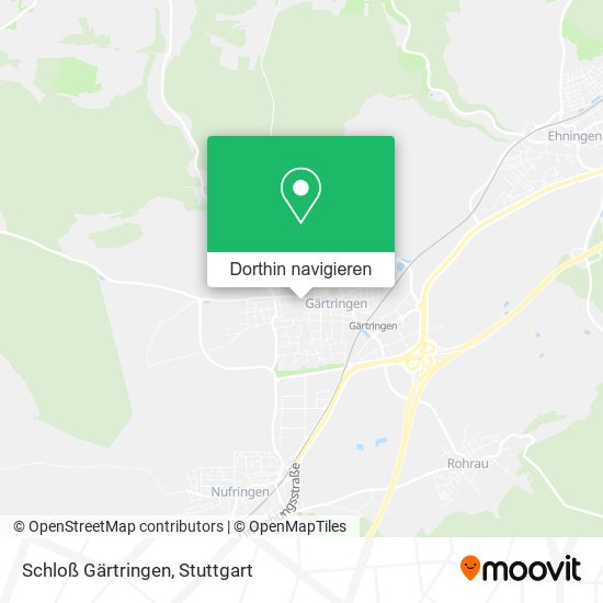 Schloß Gärtringen Karte