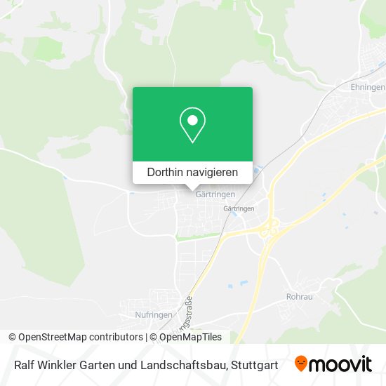 Ralf Winkler Garten und Landschaftsbau Karte