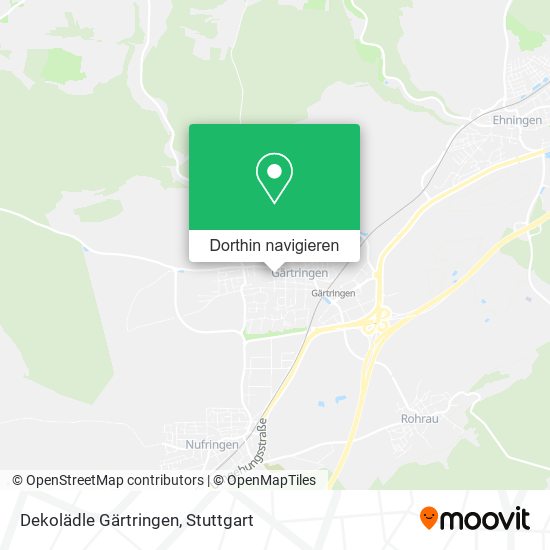 Dekolädle Gärtringen Karte