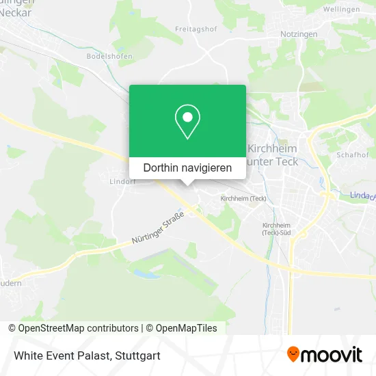 White Event Palast Karte