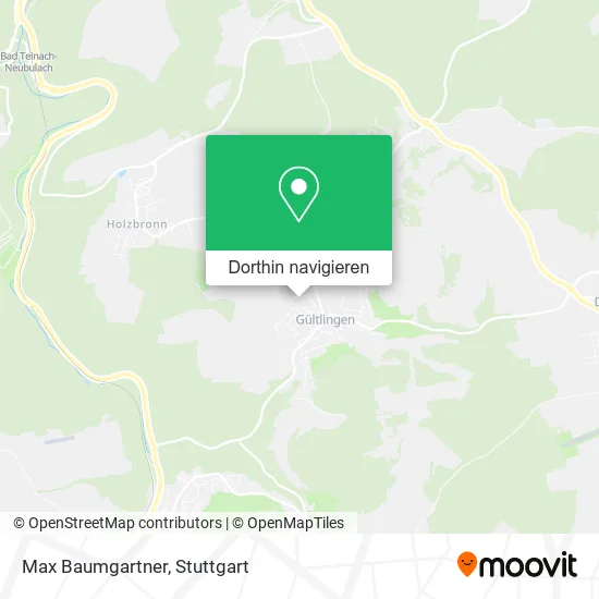 Max Baumgartner Karte