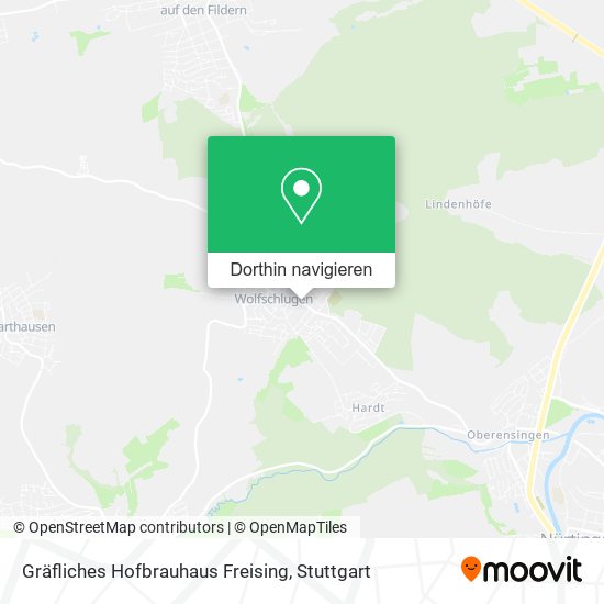 Gräfliches Hofbrauhaus Freising Karte
