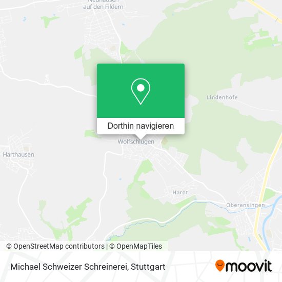 Michael Schweizer Schreinerei Karte