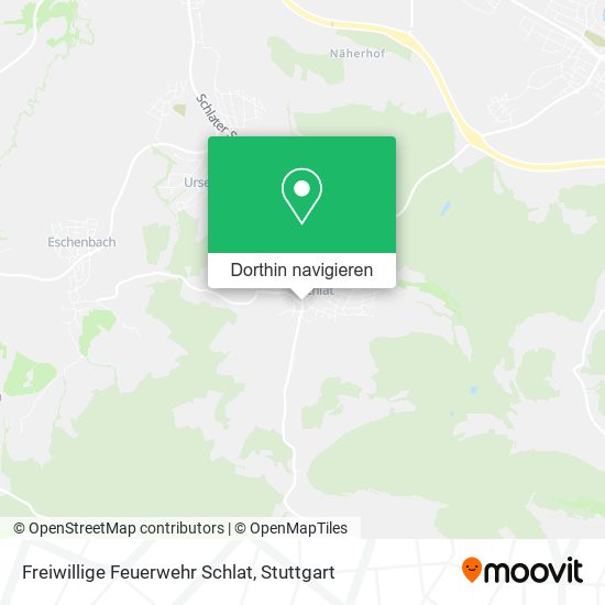 Freiwillige Feuerwehr Schlat Karte