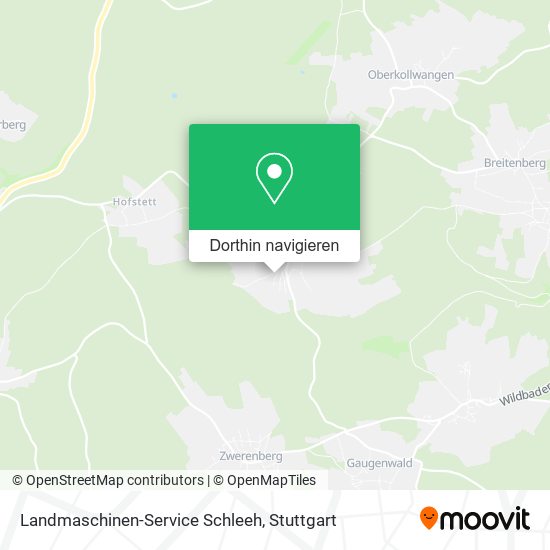 Landmaschinen-Service Schleeh Karte