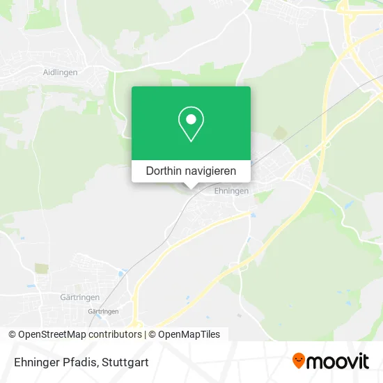 Ehninger Pfadis Karte