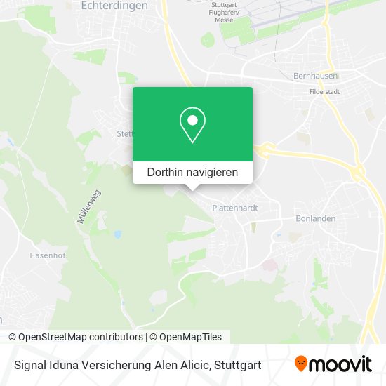 Signal Iduna Versicherung Alen Alicic Karte