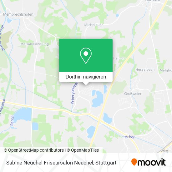 Sabine Neuchel Friseursalon Neuchel Karte