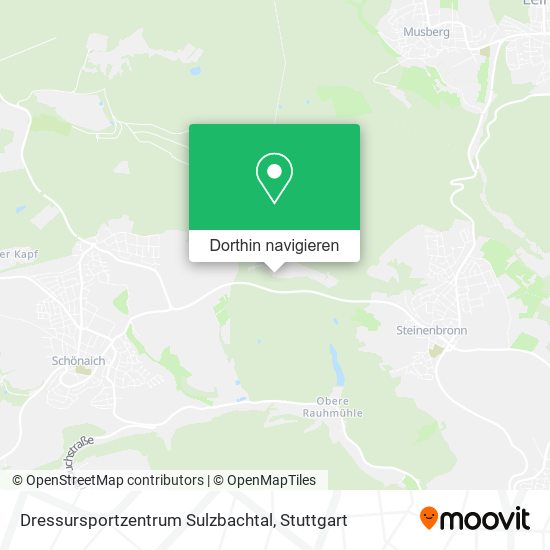 Dressursportzentrum Sulzbachtal Karte