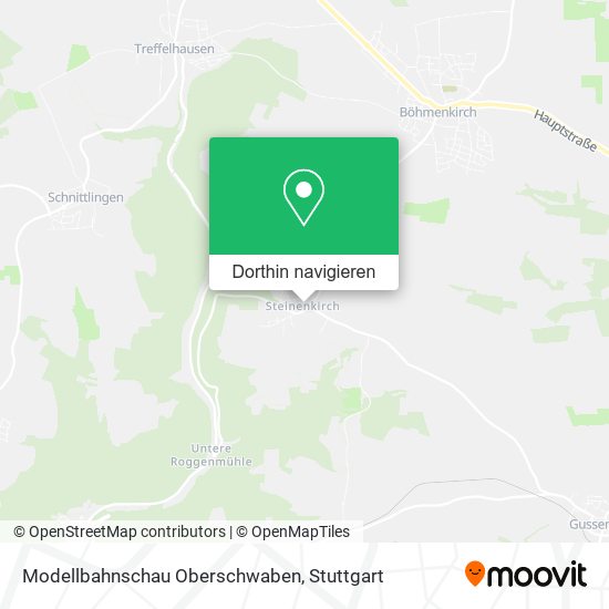 Modellbahnschau Oberschwaben Karte