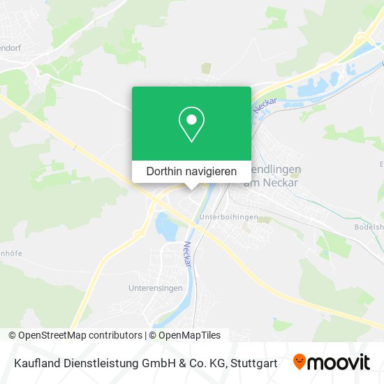 Kaufland Dienstleistung GmbH & Co. KG Karte