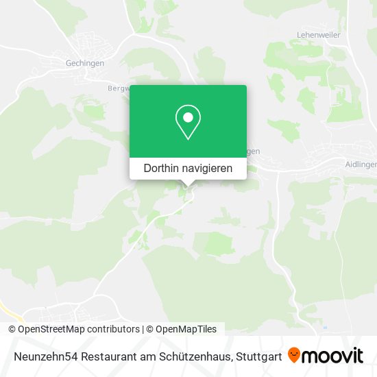 Neunzehn54 Restaurant am Schützenhaus Karte