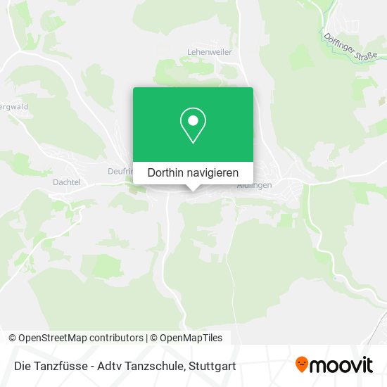 Die Tanzfüsse - Adtv Tanzschule Karte
