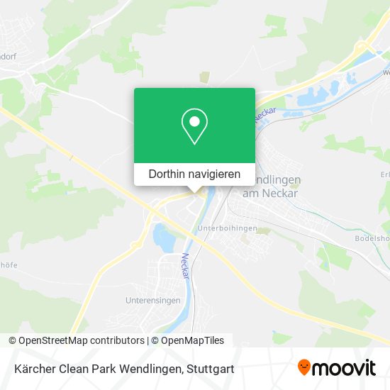 Kärcher Clean Park Wendlingen Karte