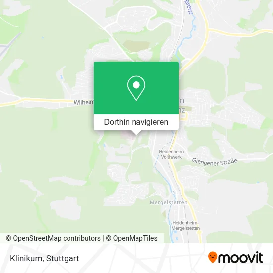 Klinikum Karte