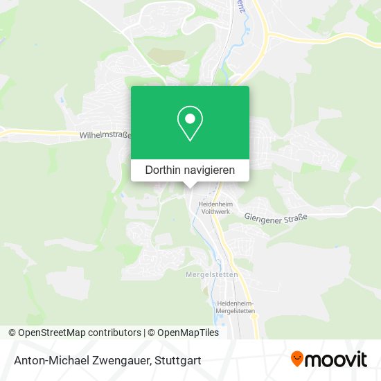 Anton-Michael Zwengauer Karte