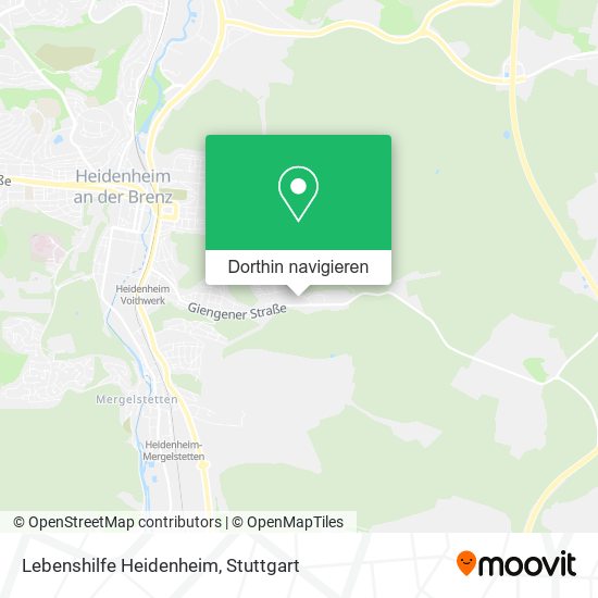 Lebenshilfe Heidenheim Karte