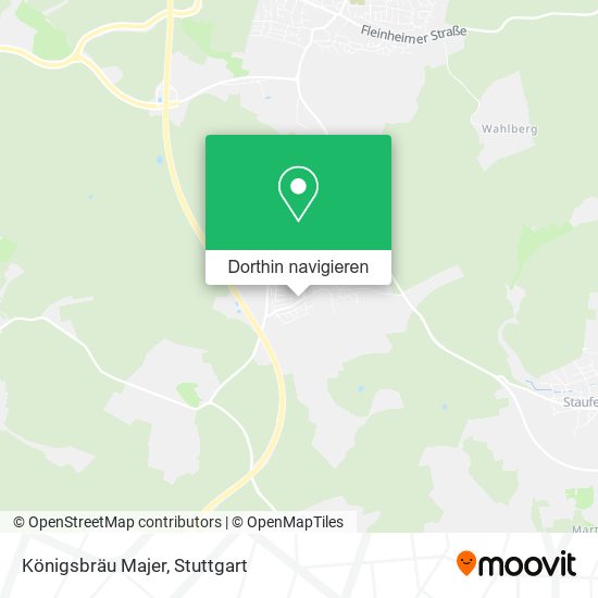 Königsbräu Majer Karte