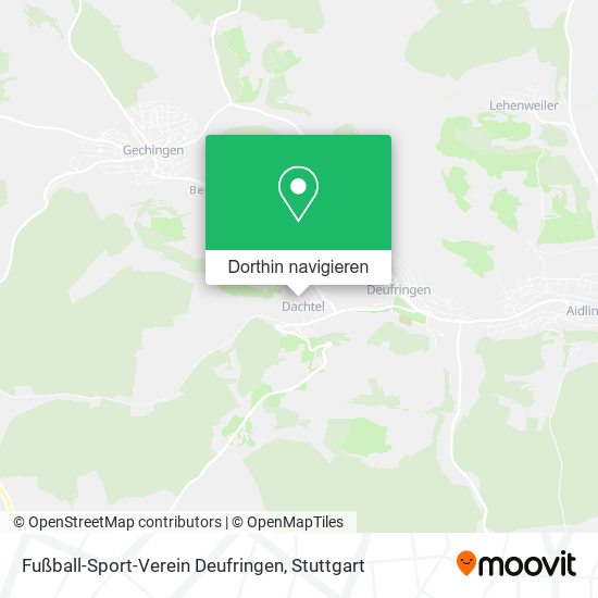 Fußball-Sport-Verein Deufringen Karte