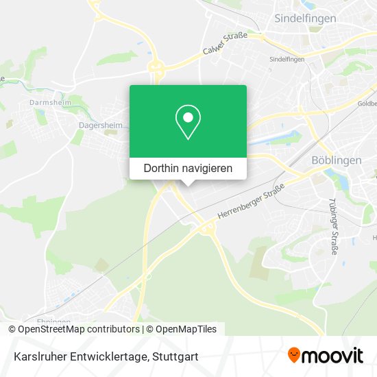 Karslruher Entwicklertage Karte