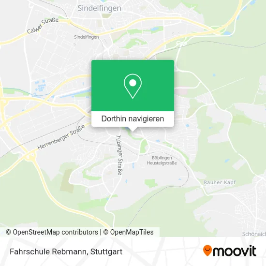 Fahrschule Rebmann Karte