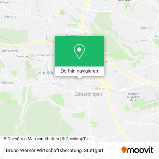 Bruno Werner Wirtschaftsberatung Karte