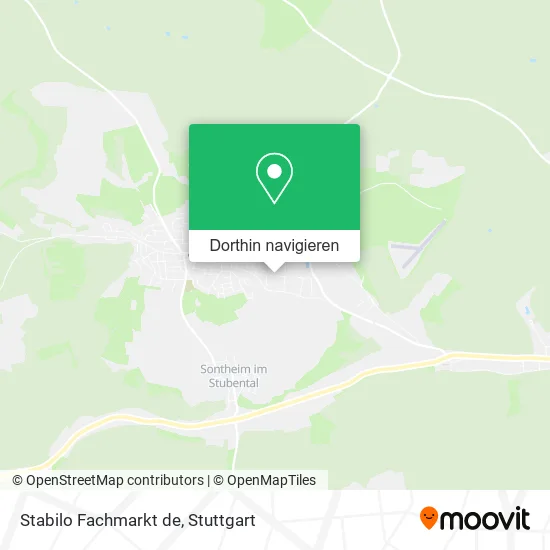 Stabilo Fachmarkt de Karte