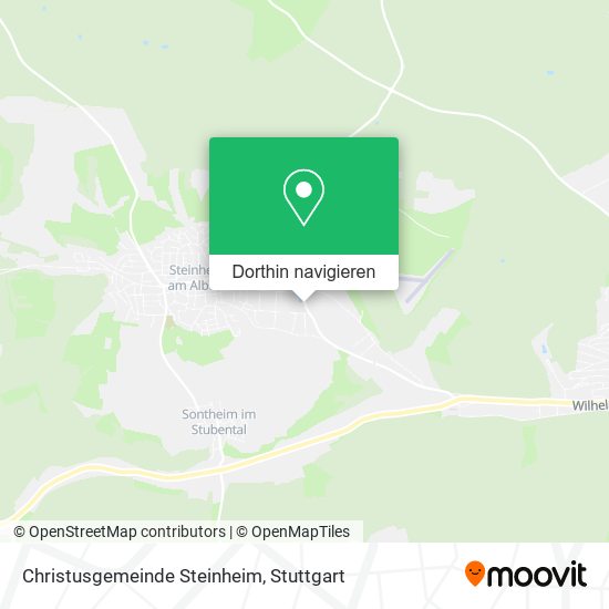 Christusgemeinde Steinheim Karte