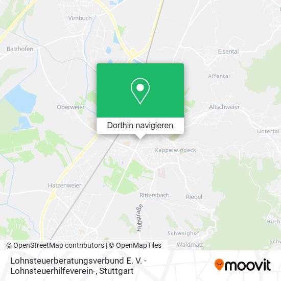 Lohnsteuerberatungsverbund E. V. -Lohnsteuerhilfeverein- Karte