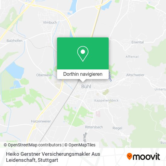 Heiko Gerstner Versicherungsmakler Aus Leidenschaft Karte